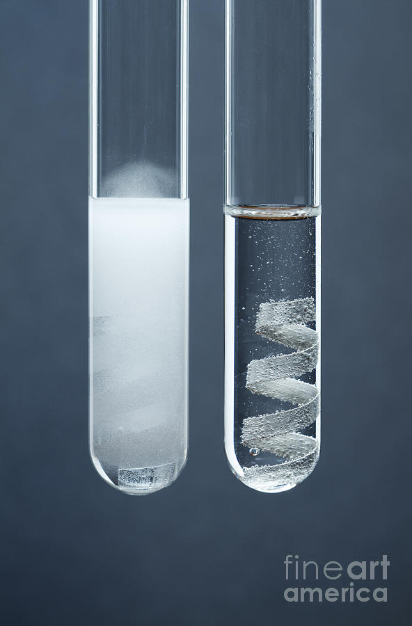 Hcl Photograph - Reaction Rate by GIPhotoStock
