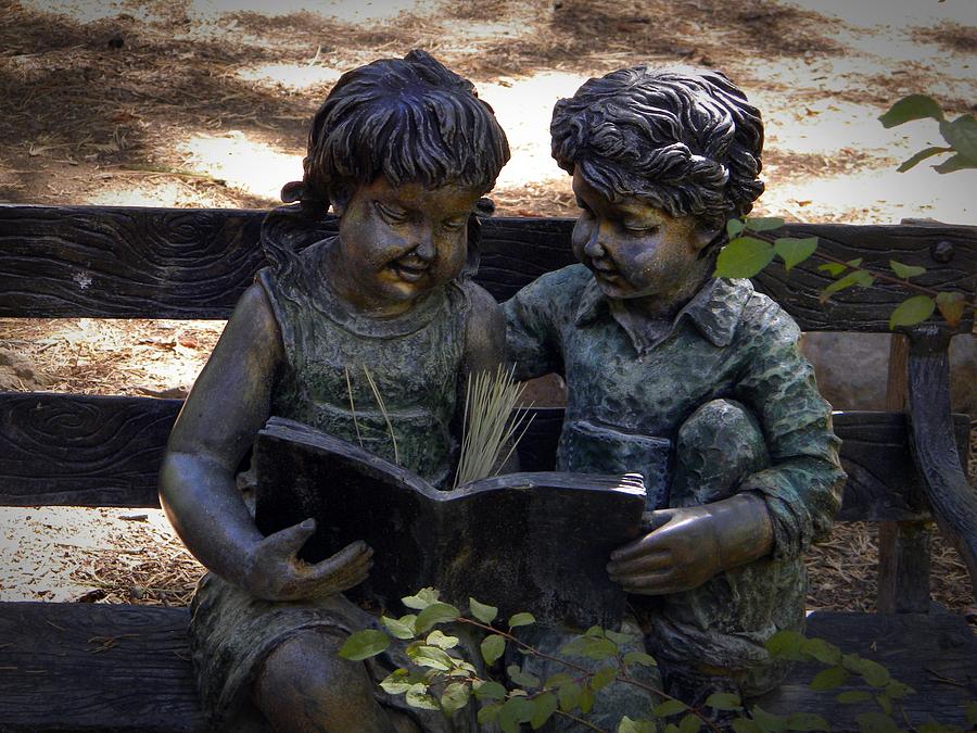Read With Me Photograph by Frank Wilson