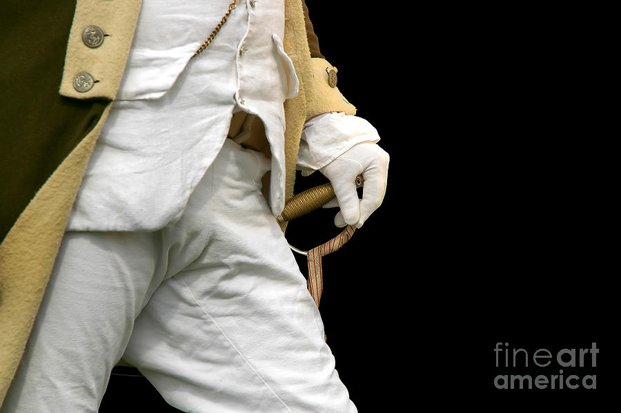 Readiness in Revolutionary War Era Uniform Photograph by Phil Cardamone