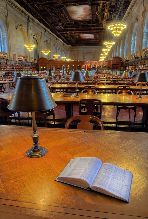 Reading Room Photograph by Dave Mills