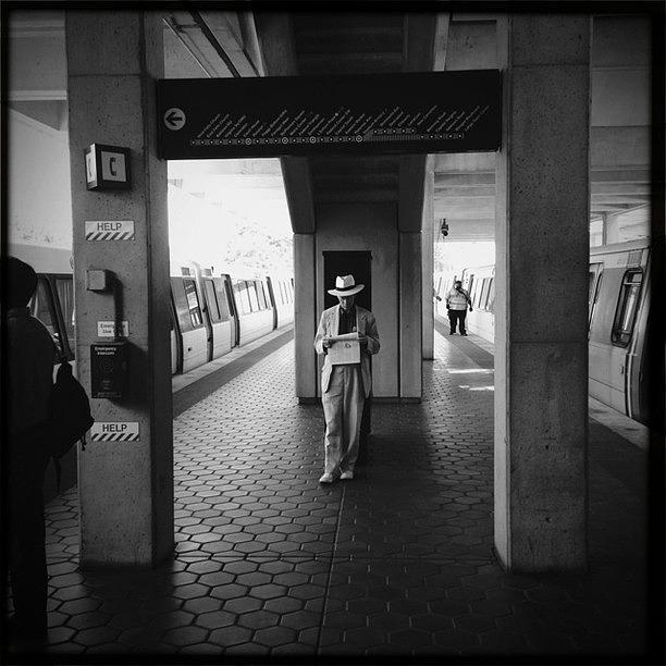 Hipstamatic Photograph - Reading The Paper #hipstamatic by Alex Snay