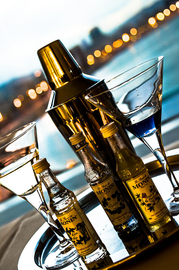 Martini Photograph - Ready for Drinks by Sotiris Filippou