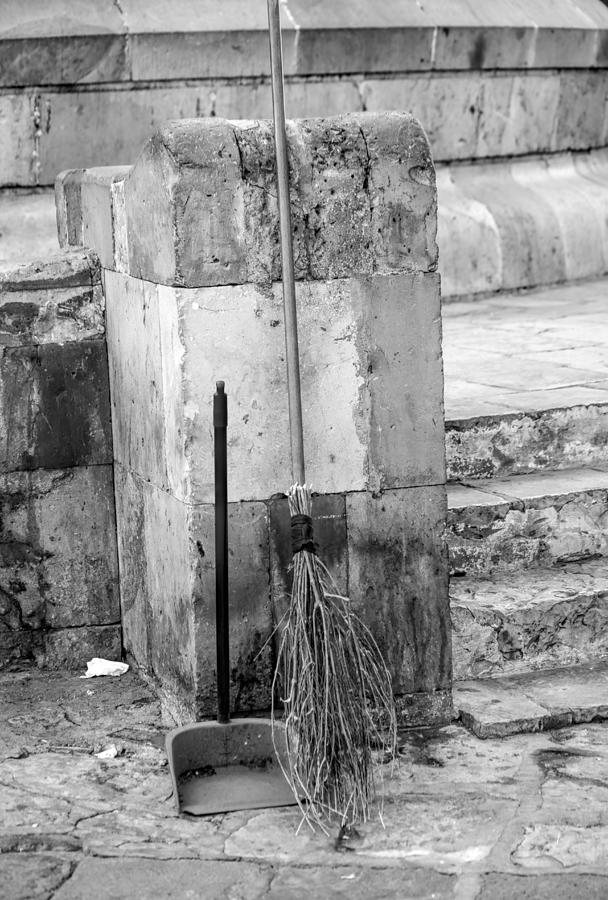 Ready for sweeping  Photograph by Cathy Anderson
