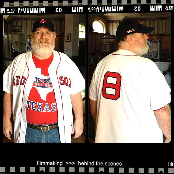 Redsox Photograph - Ready For The Game!! Go Red Sox!! by Jeff Bickley
