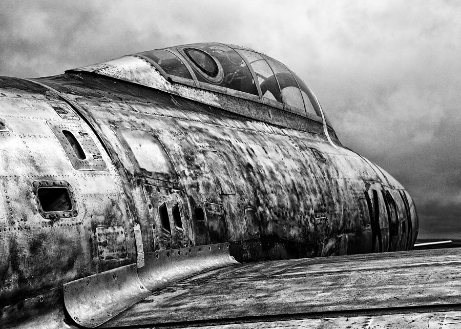 Old fighter plane Photograph by Mike Santis