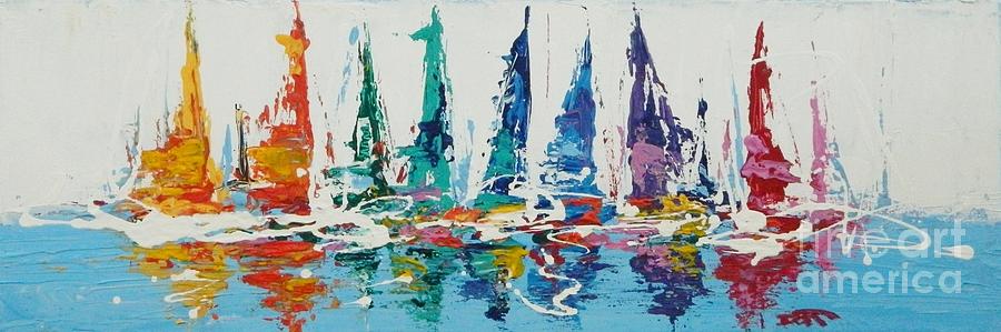 Ready Set Sail Painting by Dan Campbell