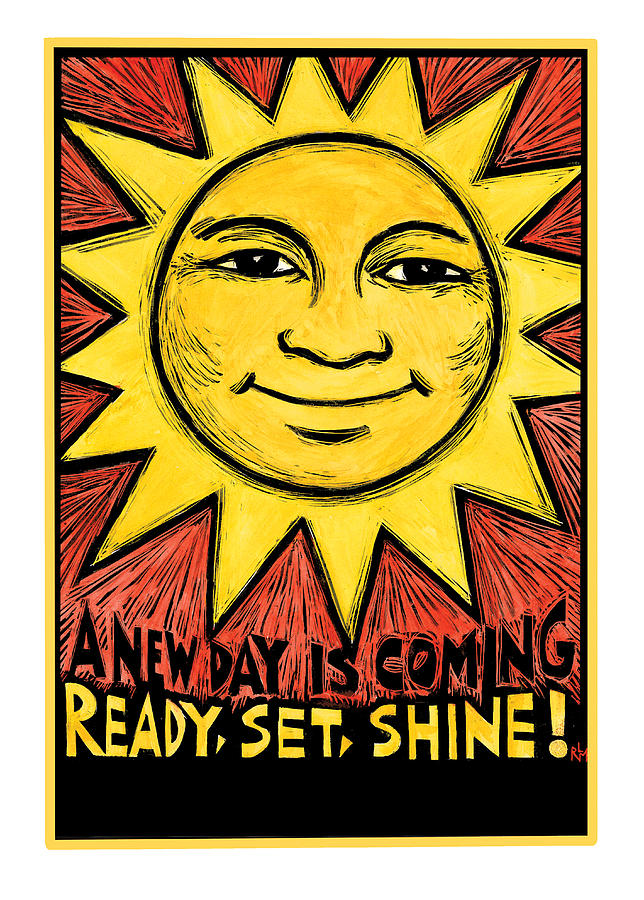 Ready Set Shine Mixed Media by Ricardo Levins Morales