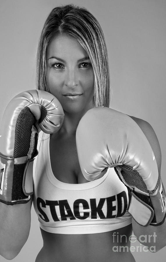 Portrait Photograph - Ready to Rumble - Boxing by Lee Dos Santos