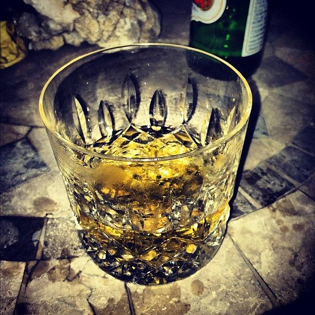 Classy Photograph - Real Crystal Tumbler And #glenlivet18 by Stacy C