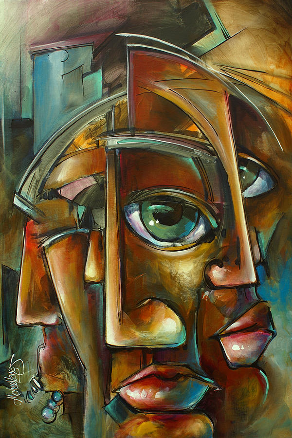 Reality Side Effects Painting by Michael Lang