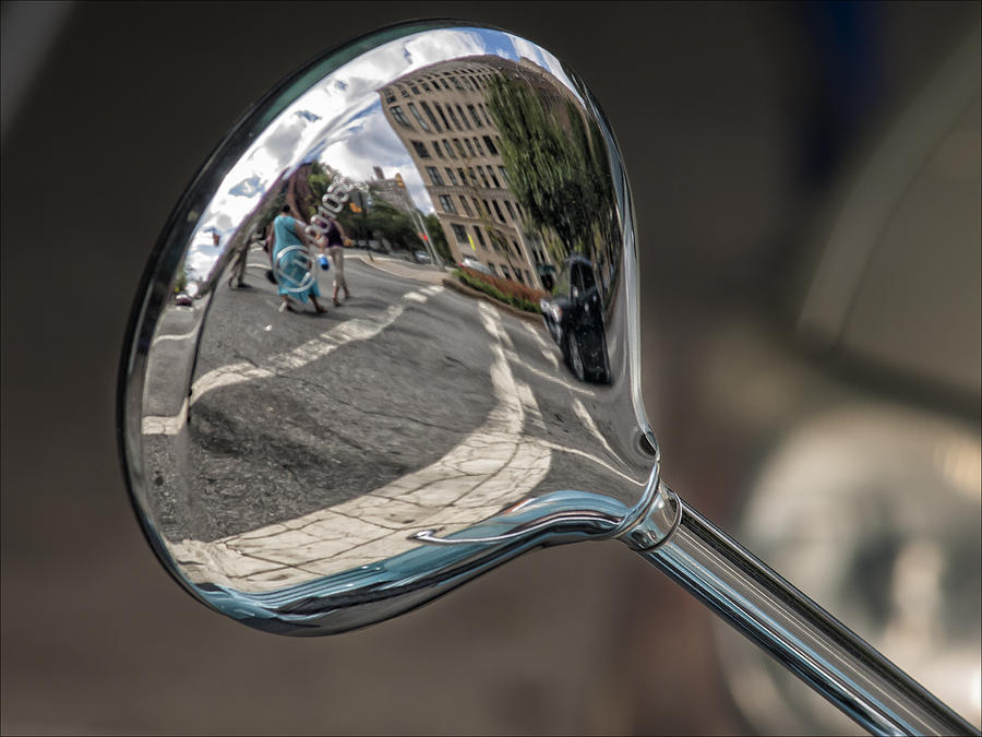 Rear View Mirror Photograph by Robert Ullmann