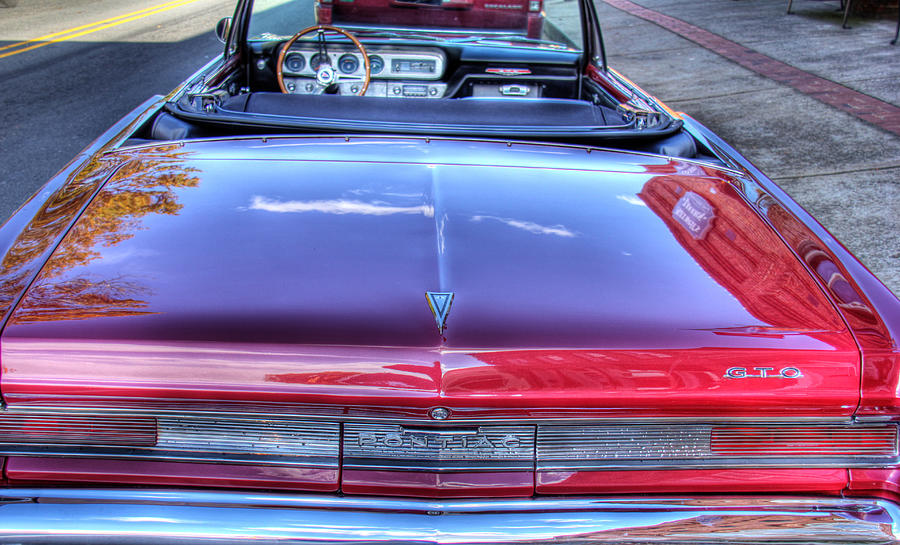Rear view of  Pontiac GTO  Photograph by Andy Lawless