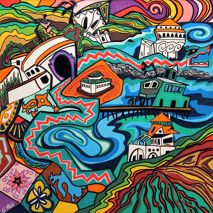Catalina Island Painting - Reasonable Doubt by Carlos Martinez Catalina Island Painting - Reasonable Doubt by Carlos Martinez