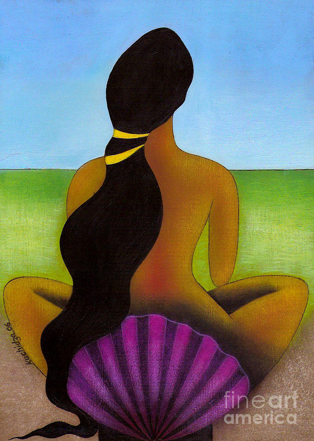 Nude Painting - Rebirth Of Venus by Mucha Kachidza