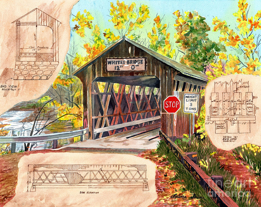 Rebuild the Bridge Painting by LeAnne Sowa
