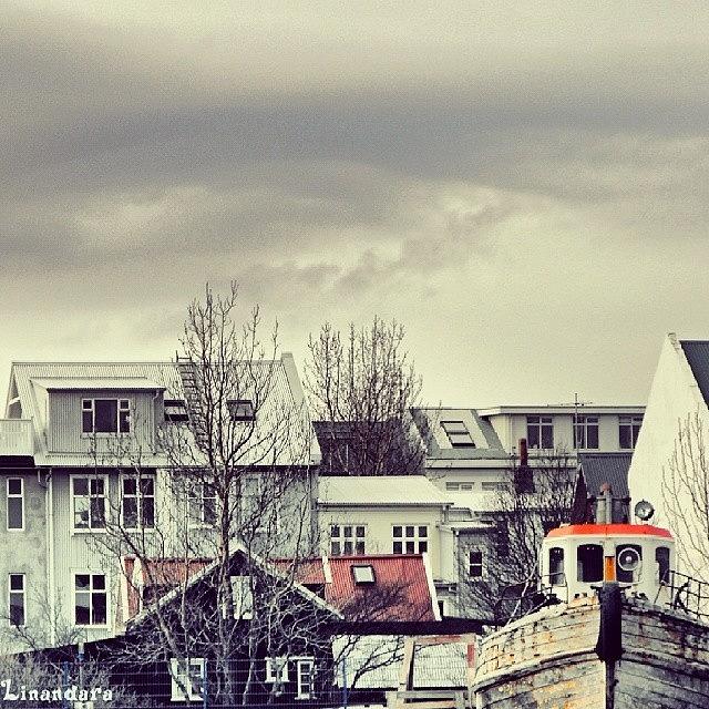 Architecture Photograph - Recently In  #reykjavik ... #boat by Linandara Linandara