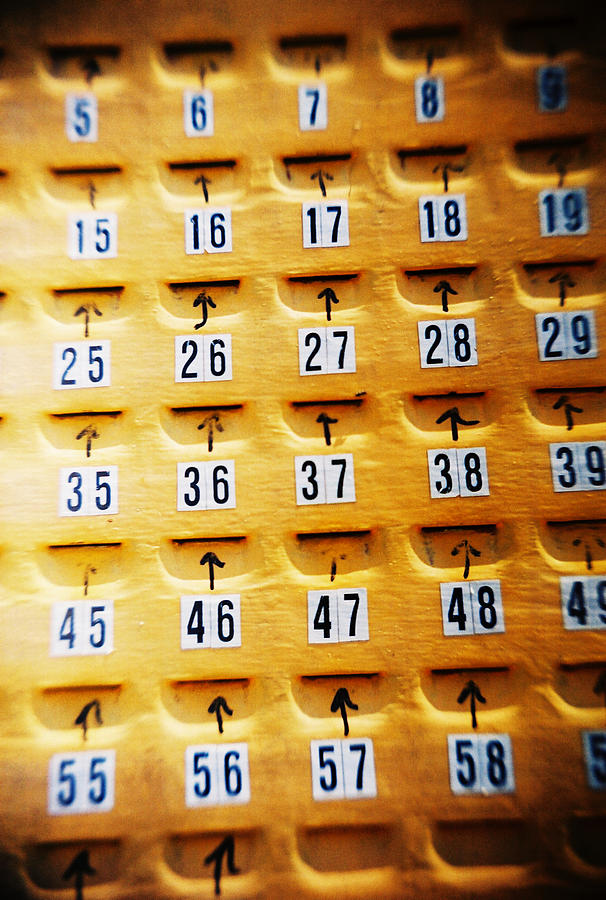 Recesky - Pick a Number Photograph by Richard Reeve