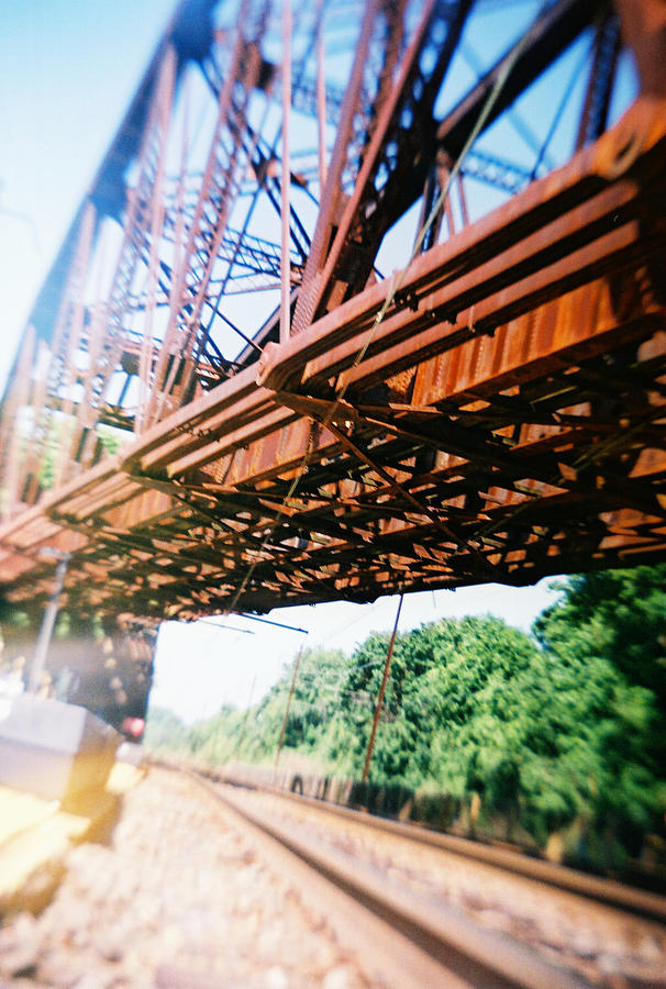 Recesky - Whitford Railroad Bridge Photograph by Richard Reeve