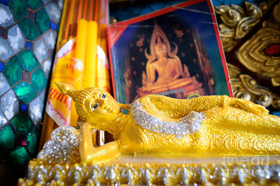 Reclining Buddha Photograph by Dean Harte