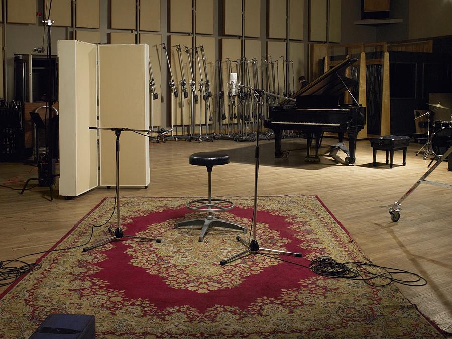Recording studio Photograph by Image Source