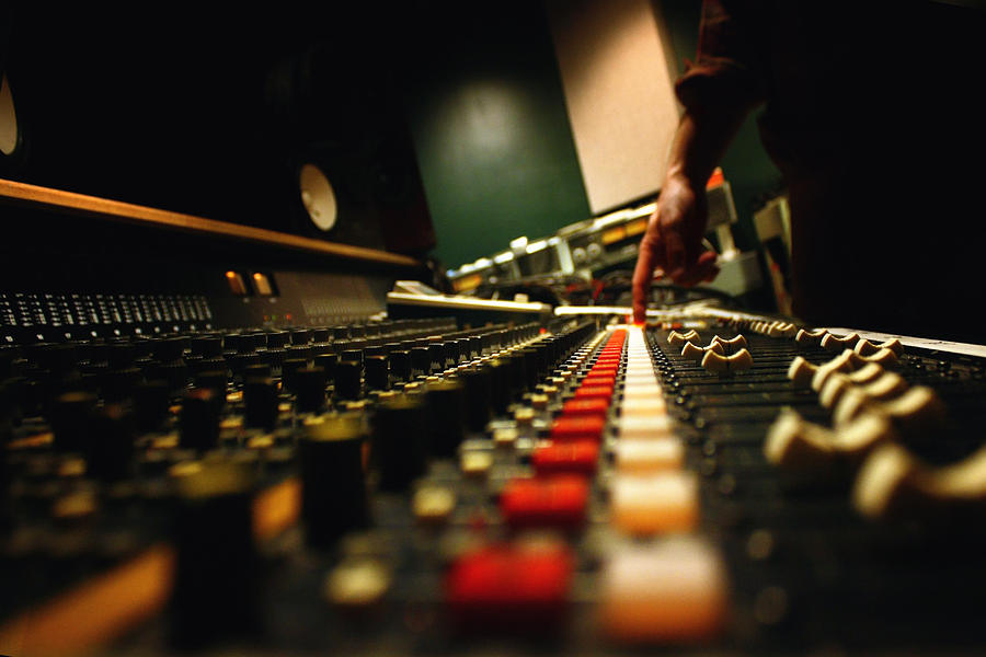 Recording studio Photograph by L. Shaefer