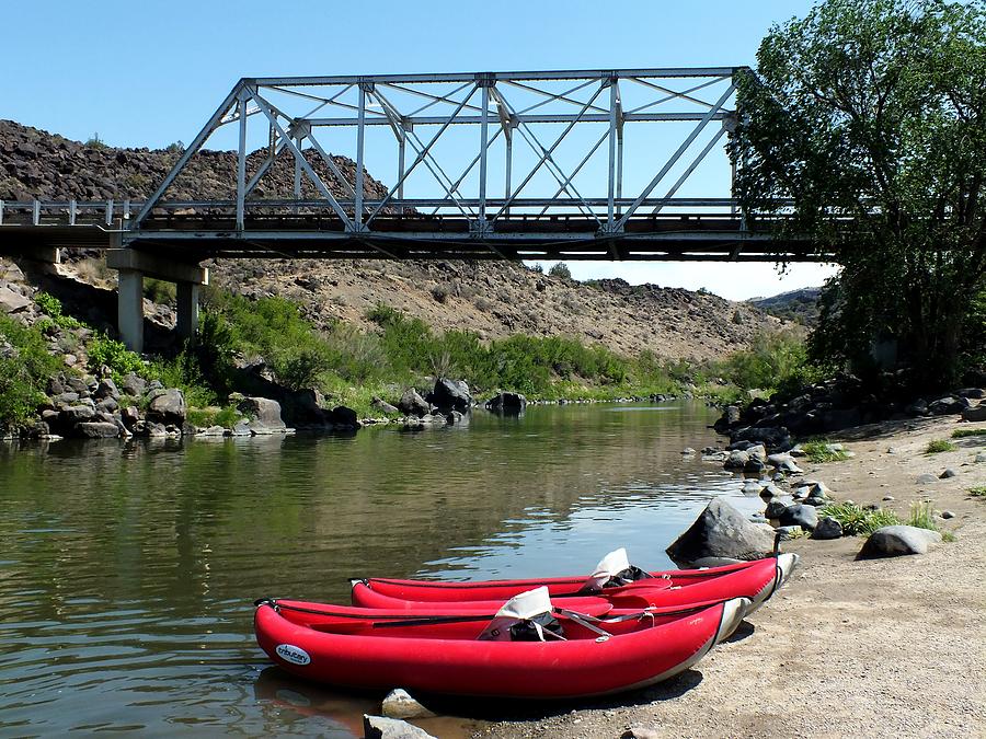 Recreation on the Rio Grande River New Mexico Photograph by Lucinda Walter