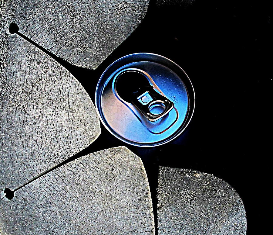 Recycled Can In A Recycle Bin Photograph by John King I I I