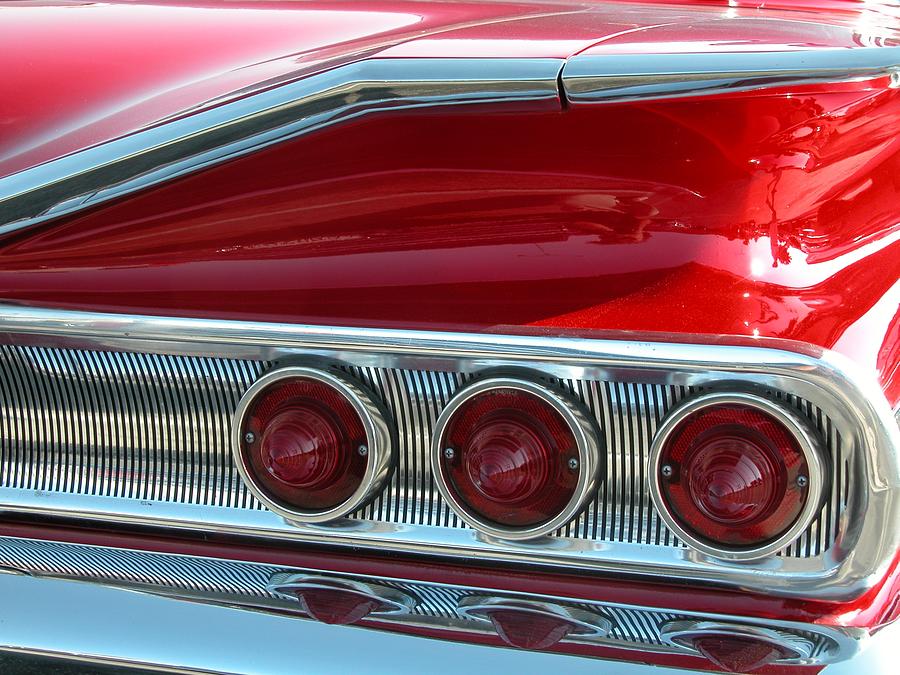 Red 1960 Chevrolet Impala Photograph by Ed Hughes | Fine Art America