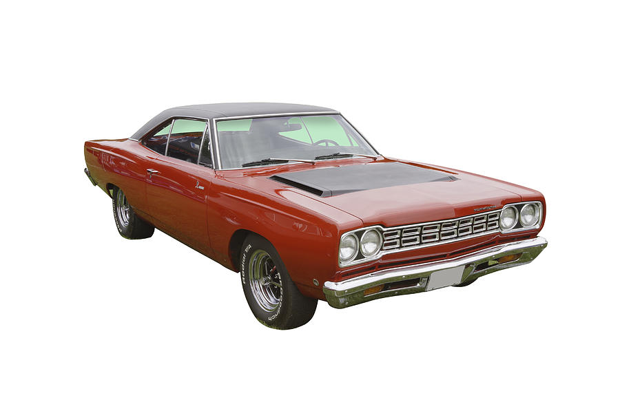 Red 1968 Plymouth Roadrunner Muscle Car Photograph by Keith Webber Jr