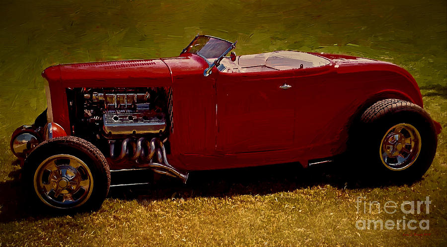 Red 32' Coupe by Jerry L Barrett Red 32' Coupe by Jerry L Barrett