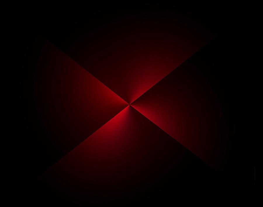 Red Abstract Design In Digital Art Digital Art by Mario Perez