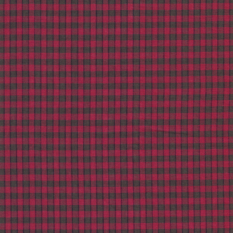 Red And Black Plaid Pattern Textile Background Photograph by Keith ...