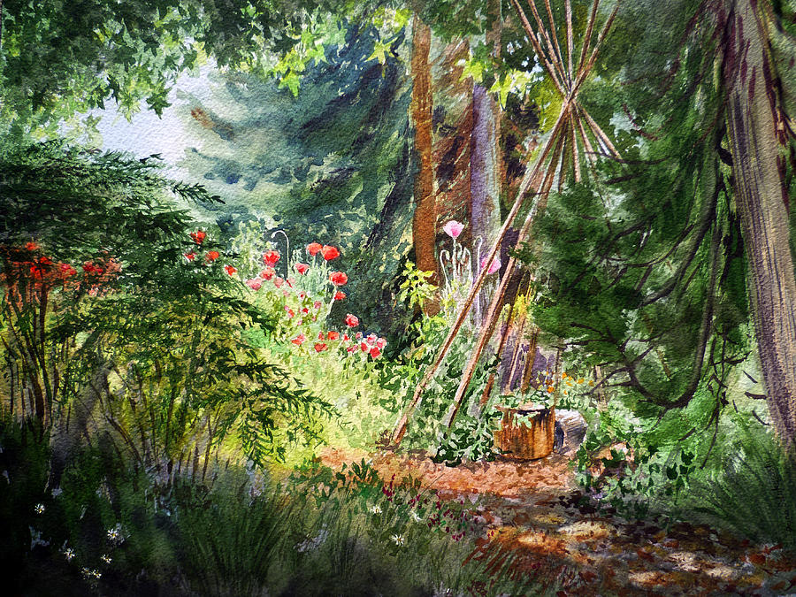 Poppies Season In The Garden by Irina Sztukowski Poppies Season In The Garden by Irina Sztukowski