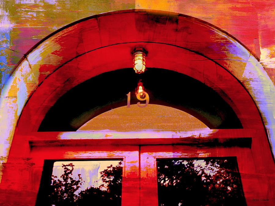 Architecture Photograph - Red by Barbie Guitard 