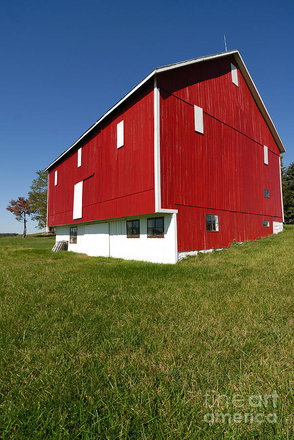 Barn Photograph - Red Barn by Amy Cicconi