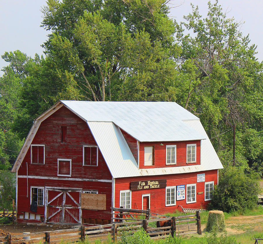 Red Barn Photograph by Cathy Anderson