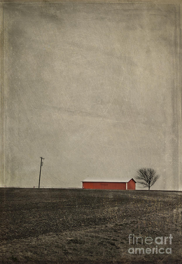 Red Barn Photograph by Elena Nosyreva