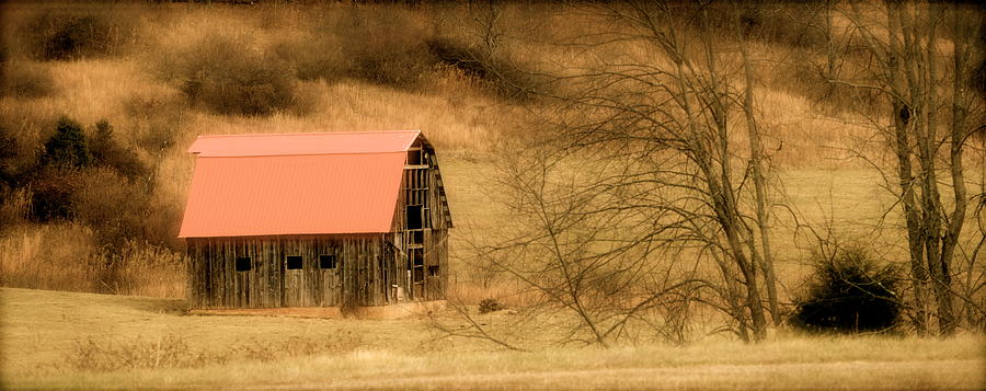 Red Barn of Virginia Photograph by Teresa Tilley
