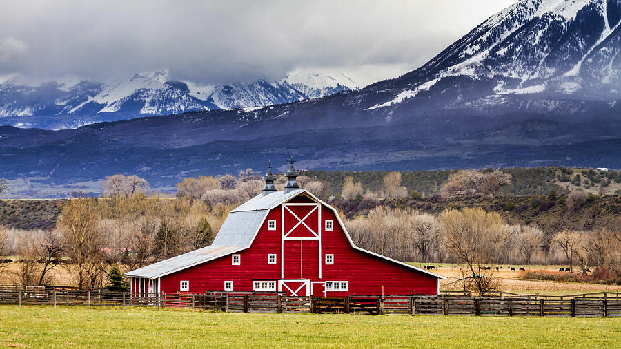 Red Barn Ranch Photograph