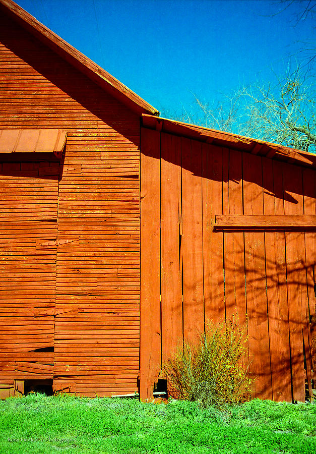 Red Barn Photograph by Ross Henton