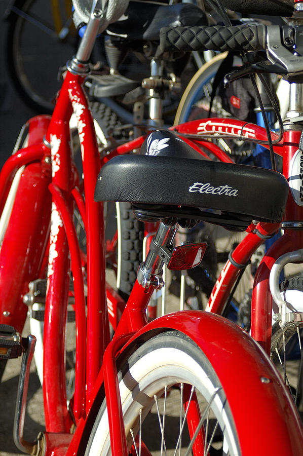 Red Bike 28991 Photograph