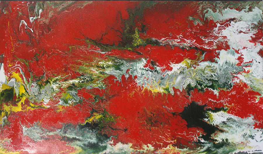 Abstract Painting - RED by Bradley Carter