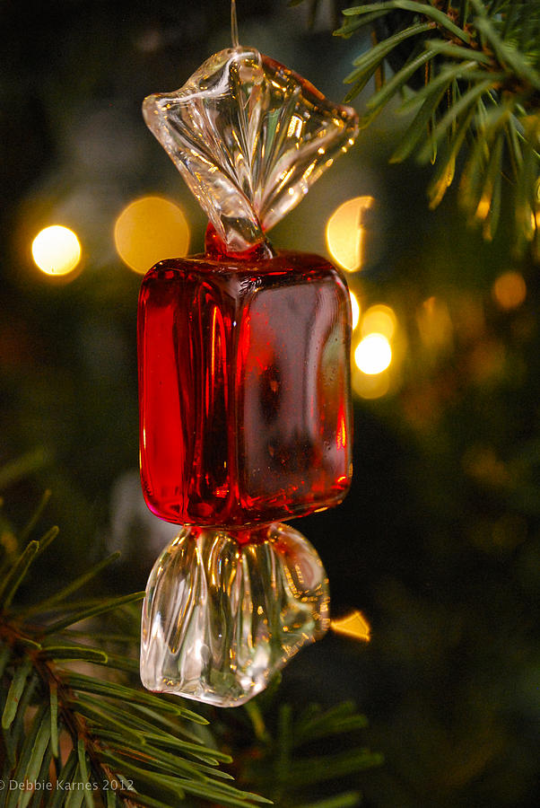 Red Candy Christmas Photograph by Debbie Karnes