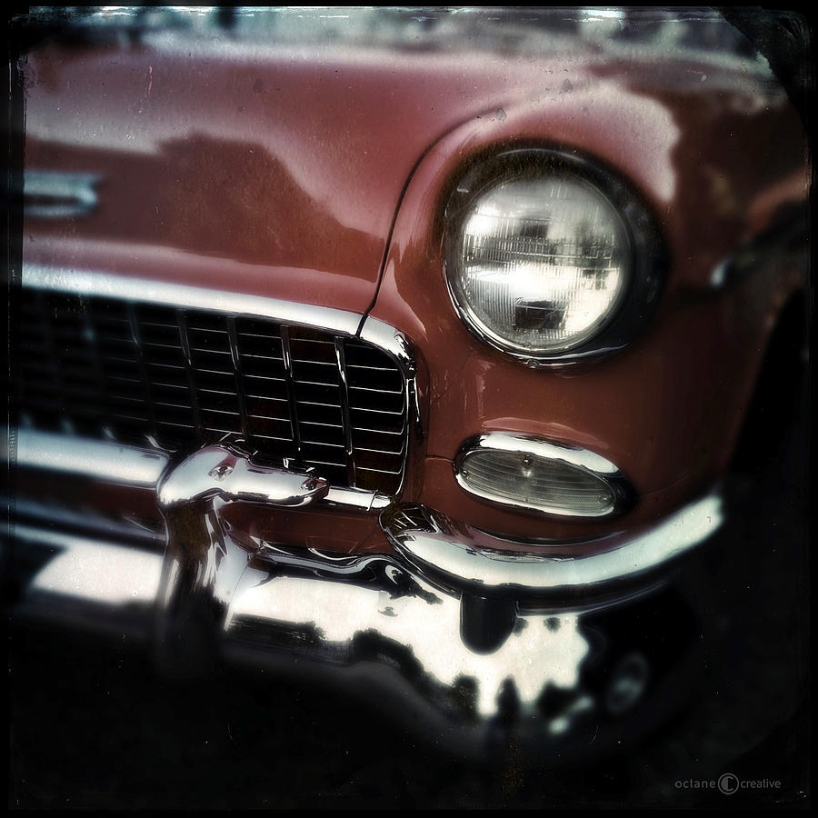 Red Chevy Photograph by Tim Nyberg