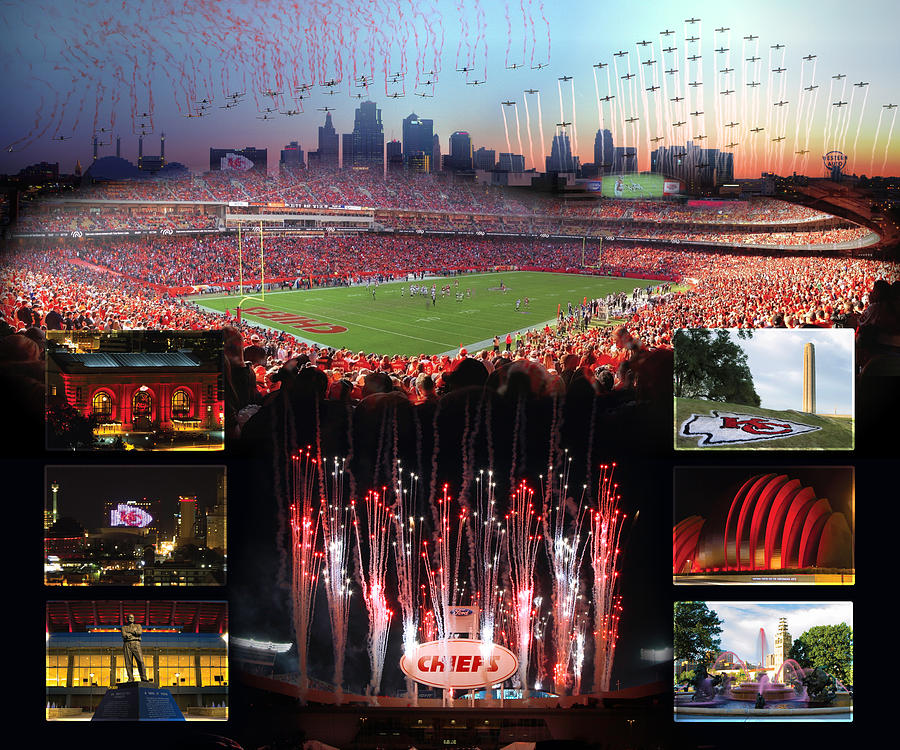 Arrowhead on Monday Night Football Photograph by Raye Pond - Fine Art  America