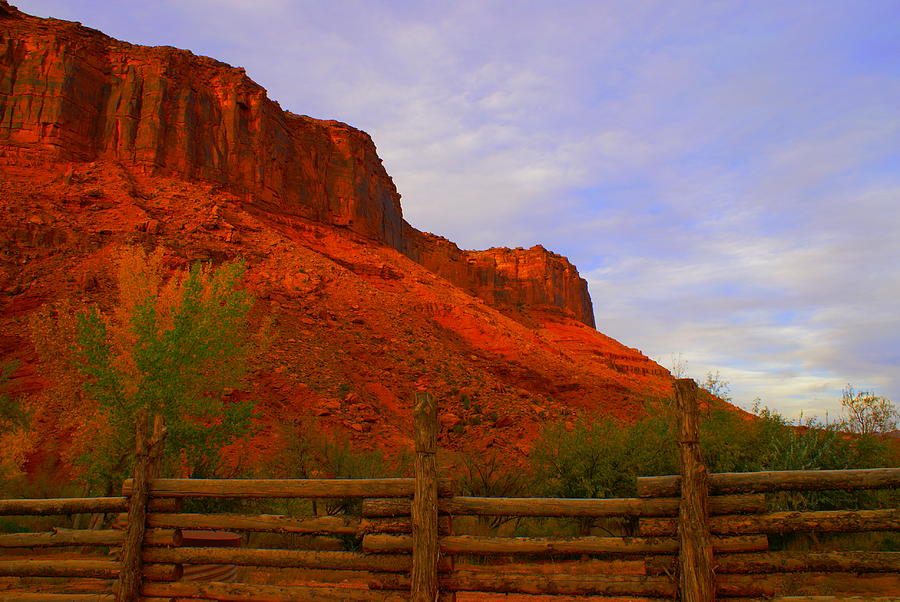 Red Cliffs near Moab UT Photograph by Jerry Cahill