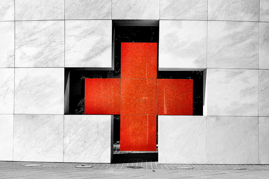 Red Cross Photograph by Greg Fortier