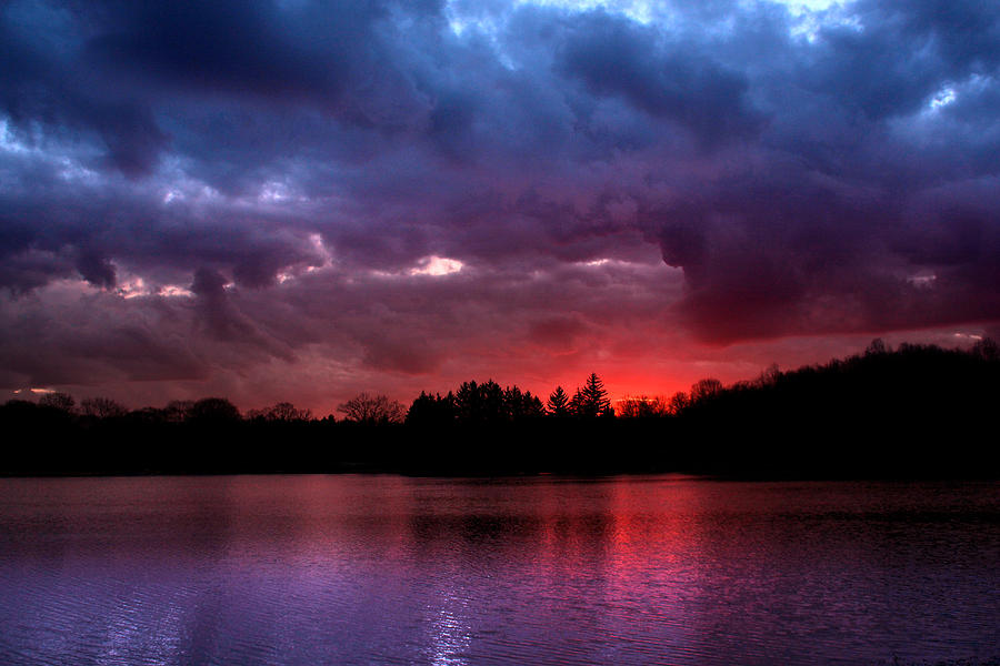 Red Dawn Photograph by Rob Blair