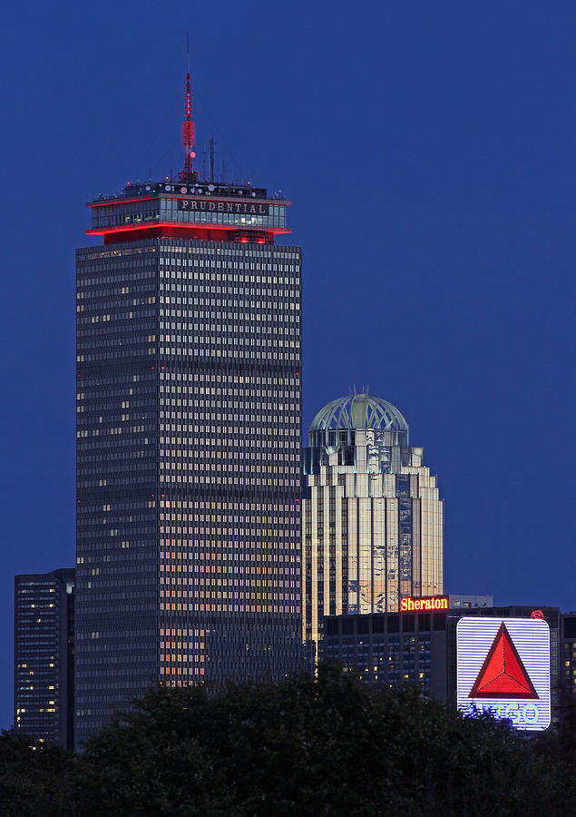 Boston Photograph - Red Dominance by Juergen Roth