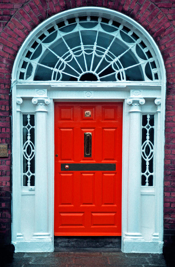 Red Door 2 Photograph by Dennis Cox